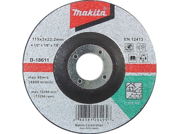 Makita BETONGSLIPER 115*3 MM C30S