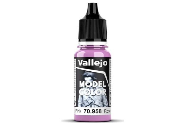 Vallejo 70.958, 17 ml, Rosa, Matt, Flaska