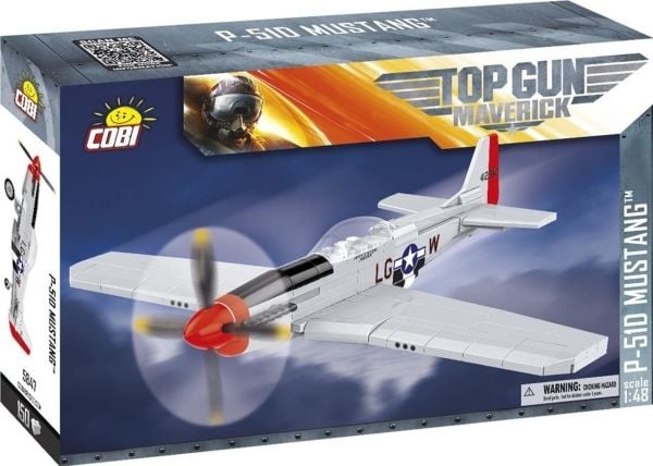 COBI 5847 Top Gun Maverick P-51D Mustang 150 deler