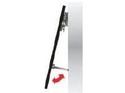 Connectech CTB0107, 25 kg, 200 x 200 mm, 400 x 400 mm, Sort