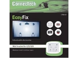 Connectech CTB0107, 25 kg, 200 x 200 mm, 400 x 400 mm, Sort