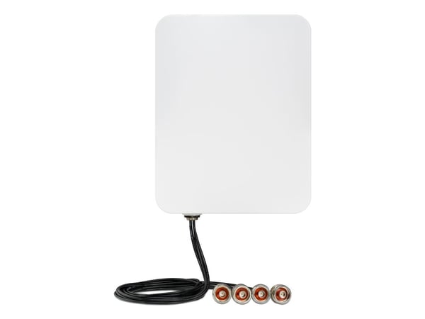 LANCOM AirLancer ON-QT60 - Antenne - Wi-Fi - 7 dBi (for 2,4 GHz), 7 dBi (for 5 - 6 GHz) - rundtstrålende - utendørs, kan monteres på vegg, stangmon...