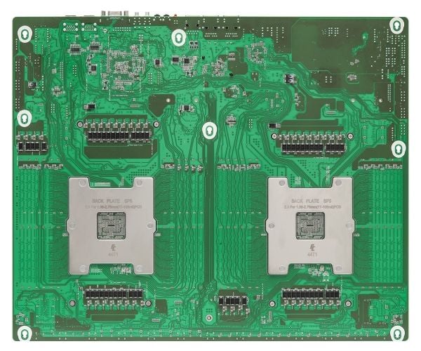 ASRock Industrial GENOA2D24G-2L+ - Hovedkort - LGA6096 Socket - 2 Støttede CPU-er - USB 3.2 Gen 1 - 2 x Gigabit LAN - innbygd grafikk (CPU kreves)