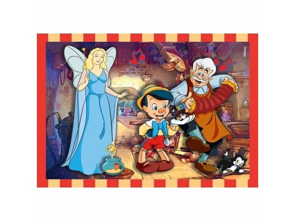 Clementoni Supercolor Disney Classics, 12 stykker, Tegneserier, 3 år