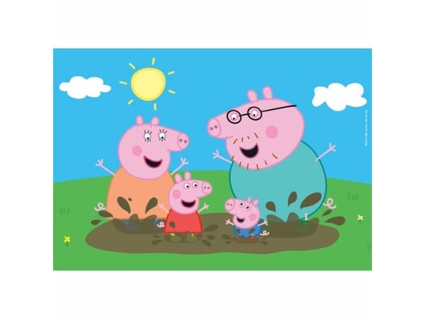 Clementoni Supercolor Peppa Pig, 20 stykker, Tegneserier, 3 år