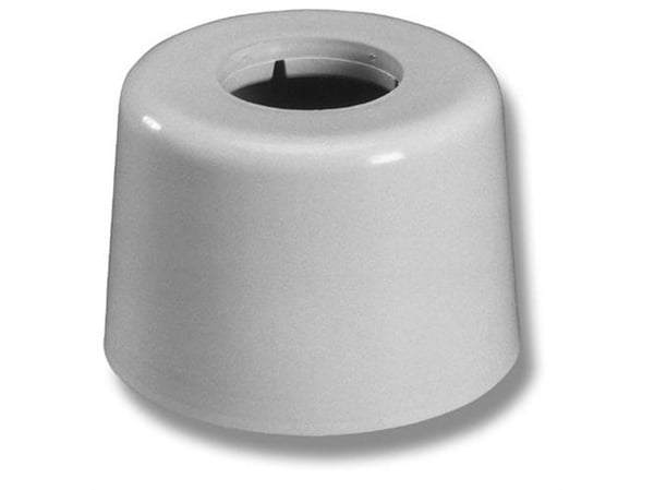 Purus vit plastrosett 40 mm med höjd 65 mm och bredd 95 mm