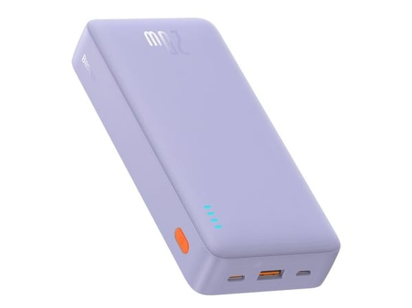 Baseus Airpow PPAP20K, 20000 mAh, Lithium Polymer (LiPo), Power Delivery, 20 W, Fiolett