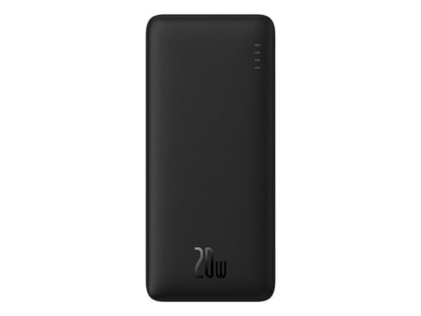 Baseus Airpow, 10000 mAh, Power Delivery, 20 W, musta