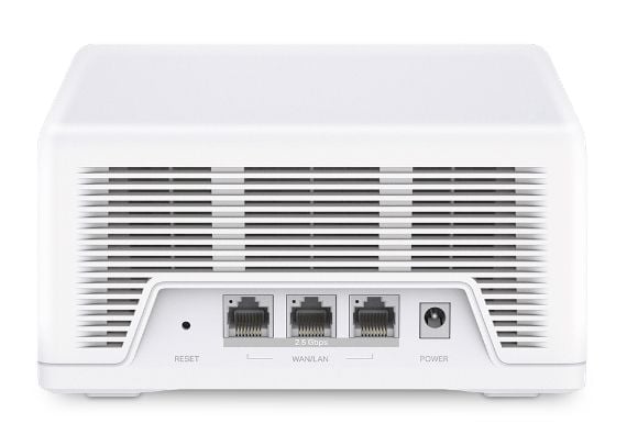 TP-Link HALO H47BE, Hvit, Mesh system, 550 m², Tri-band (2.4 GHz / 5 GHz / 5 GHz), Wi-Fi 7 (802.11be), 5760 Mbit/s