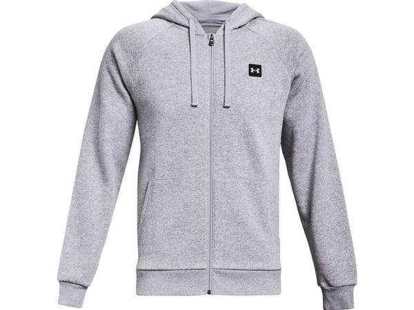 Under Armour Rival Fleece FZ Hoodie šviesiai pilka 1357111 011 (M)