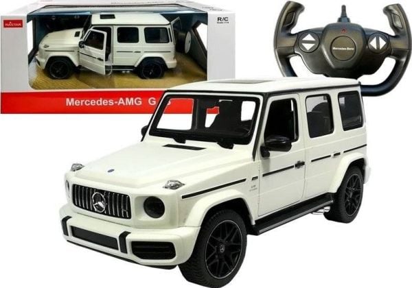 Lean Sport fjernstyrt Mercedes G63 Rastar R/C hvit