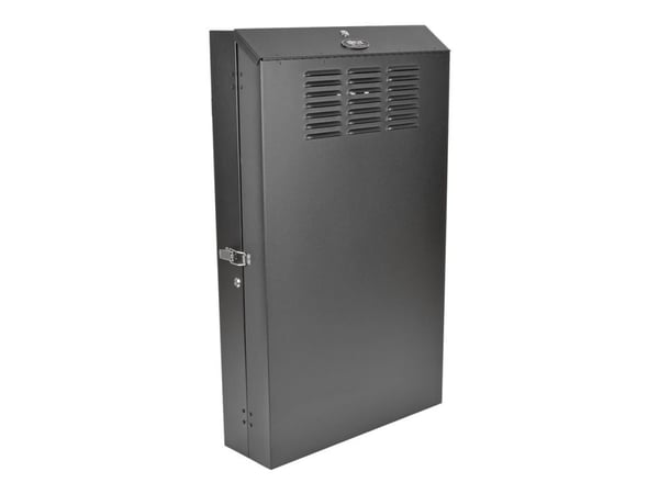 Eaton Tripp Lite Series 6U Wall Mount Rack Enclosure Server Cabinet Vertical 36" Deep - Rack skåp - väggmontering - svart - 6U - 19"