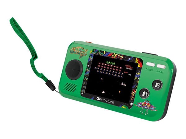 My Arcade GALAGA Pocket Player - Elektronisk spill for håndholdt - Galaga, Galaxian, Xevious