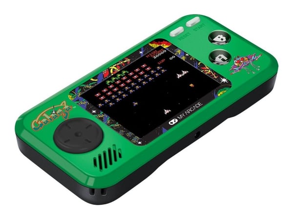 My Arcade GALAGA Pocket Player - Elektronisk spill for håndholdt - Galaga, Galaxian, Xevious