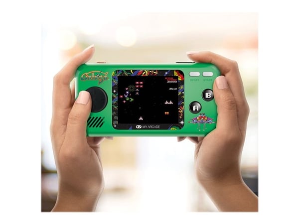 My Arcade GALAGA Pocket Player - Elektronisk spill for håndholdt - Galaga, Galaxian, Xevious