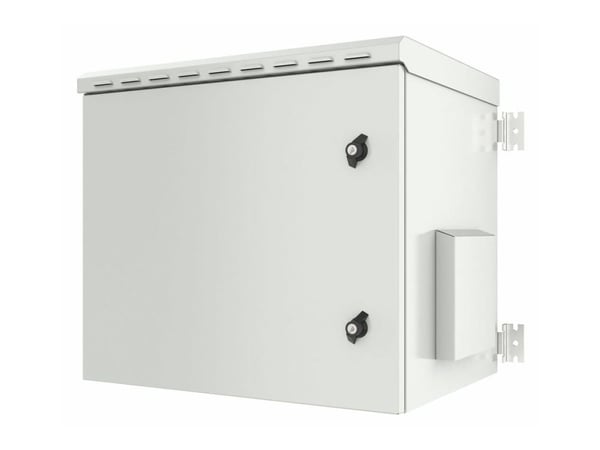 Lanview by Logon - Rack skap - 60 x 45 - veggmonterbar - hvit, RAL 7035 - 9U - 19"