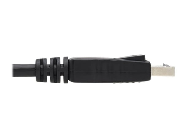 Eaton Tripp Lite Series DisplayPort Cable with Latching Connectors, 4K 60 Hz (M/M), Black, 10 ft. (3.05 m) - DisplayPort-kabel - DisplayPort (hann)...