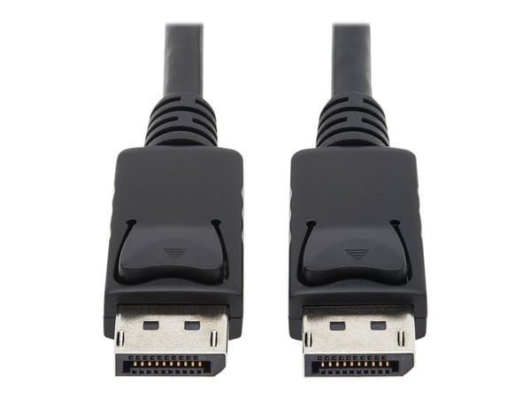 Eaton Tripp Lite Series DisplayPort Cable with Latching Connectors, 4K 60 Hz (M/M), Black, 10 ft. (3.05 m) - DisplayPort-kabel - DisplayPort (hann)...