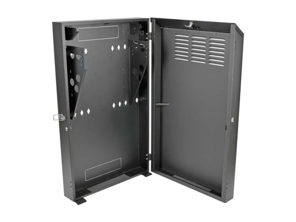Eaton Tripp Lite Series 6U Veggmontert Rack-kabinett Serverskap Vertikalt 36" dyp - Rackskap - veggmonterbar - svart - 6U - 19"