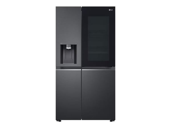 LG GSXB90MCDE - Kjøleskap/fryser - side-ved-side med vannautomat, isdispenser - Wi-Fi - bredde: 91.3 cm - dybde: 73.5 cm - høyde: 179 cm - 635 lite...
