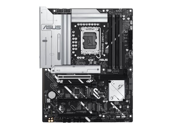 ASUS PRIME Z890-P - Hovedkort - ATX - LGA1851-sokkel - Z890 Chipset - USB-C 3.2 Gen 2x2, USB 3.2 Gen 2, USB 3.2 Gen 1, USB-C 3.2 Gen 1 - 2.5 Gigabi...