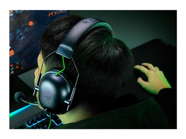 Razer BlackShark V2 X - Hodesett - full størrelse - kablet - USB-A - lydisolerende - svart