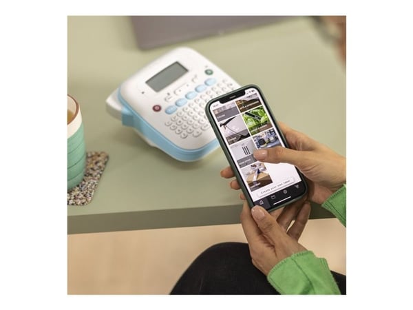 Brother P-Touch PT-N25BT - Etikettmaker - S/H - direktetermisk - 12 mm bredde - 180 dpi - inntil 12 mm/sek - Bluetooth LE - kutter - vertikal utskr...