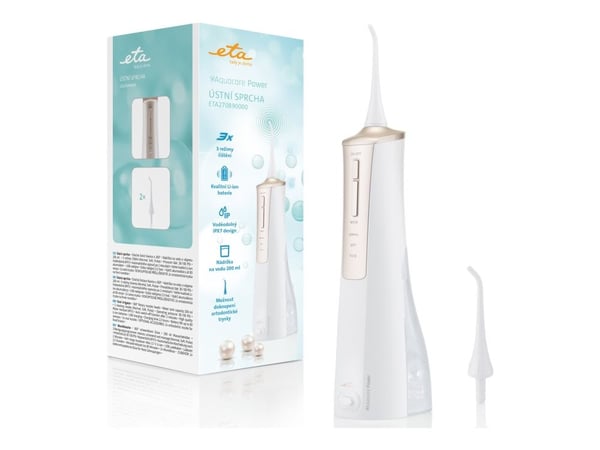 ETA AquaCare 2708 90000 - Munnutskyller - trådløs - white/golden