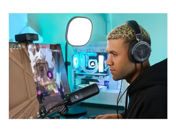 CORSAIR Gaming Virtuoso PRO - Hodesett - full størrelse - kablet - svart