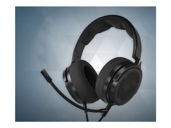 CORSAIR Gaming Virtuoso PRO - Hodesett - full størrelse - kablet - svart