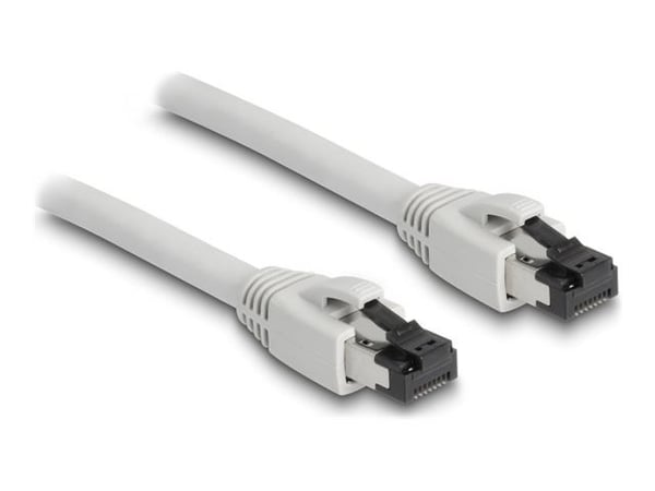 DeLOCK 80565, 15 m, Cat8.1, S/FTP (S-STP), RJ-45, RJ-45, harmaa