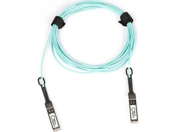 Lanview - 10GBase-AOC direct attach cable - SFP+ (hane) till SFP+ (hane) - 10 m - fiberoptisk - Active Optical Cable (AOC)