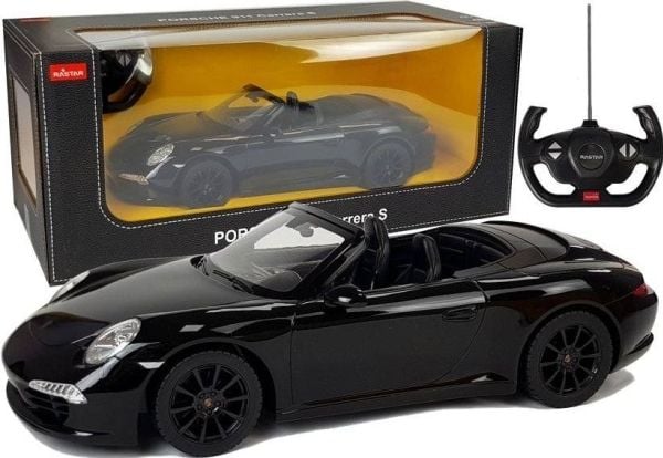 Rastar bil R/C Porsche 911 Carrera S 1:12 svart