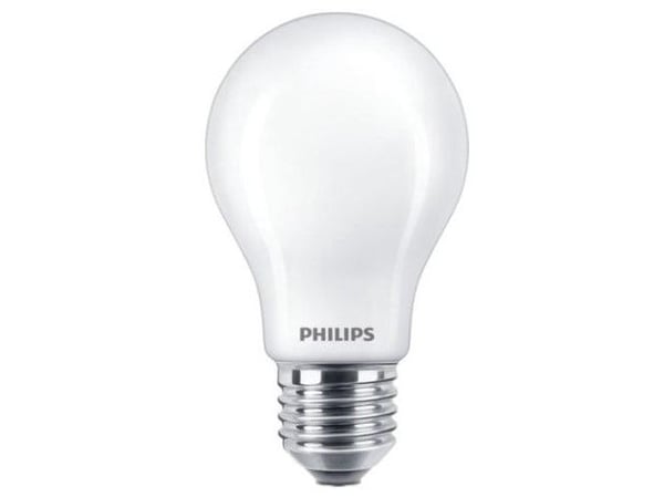 Philips LED Classic - LED-lyspære - form: A60 - mattslipt finish - E27 - 10.5 W (ekvivalent 100 W) - klasse D - varmglødslys - 2200-2700 K