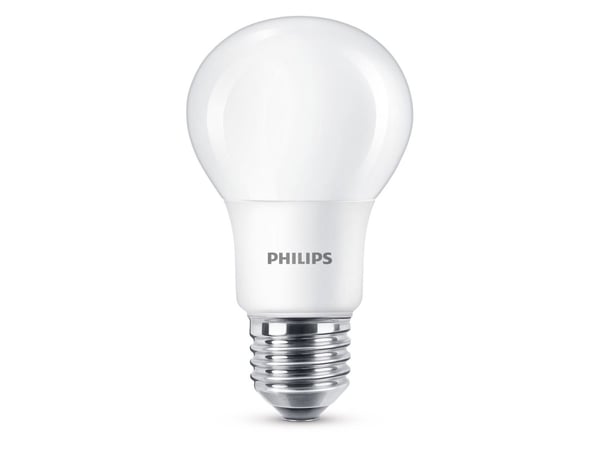 Philips Pære, 8 W, 40 W, E27, 806 lm, 15000 timer, Varm hvit