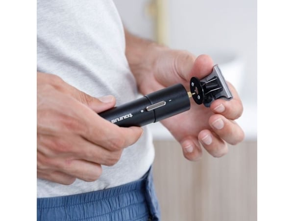 Taurus Precission, Skjegg, Ansikt, Hode, Sort, Rustfritt stål, AC / batteri, Innebygd batteri, Lithium