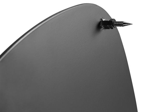 myWall HS 20, Gulv, 10 kg, Plast, Stål, Sort, Tre, Gulv, 1 ben