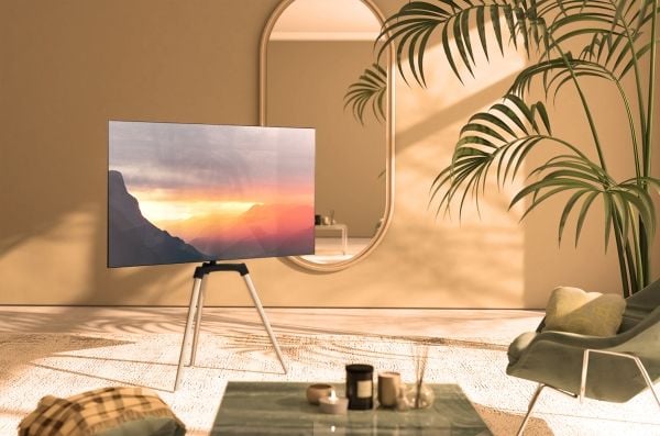 myWall HT 21 L, 106,7 cm (42"), 165,1 cm (65"), 200 x 200 mm, 400 x 400 mm, bøk, metall, svart, tre