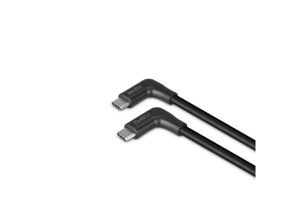 Lindy 32024, 1,5 m, USB C, USB C, USB 3.2 Gen 2 (3.1 Gen 2), 10 Gbit/s, Svart