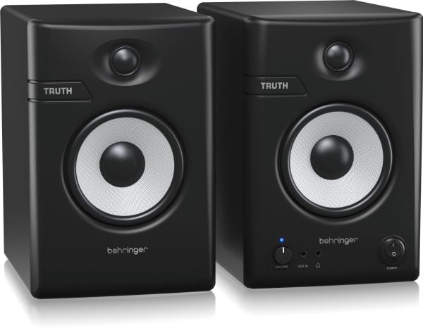 Behringer Truth 4.5 BT, 2-veis, 2.0 kanaler, Ledning & Trådløs, 32 W, 60 - 20000 Hz, Sort