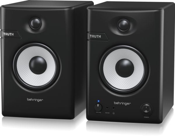 Behringer Truth 4.5 BT, 2-veis, 2.0 kanaler, Ledning & Trådløs, 32 W, 60 - 20000 Hz, Sort