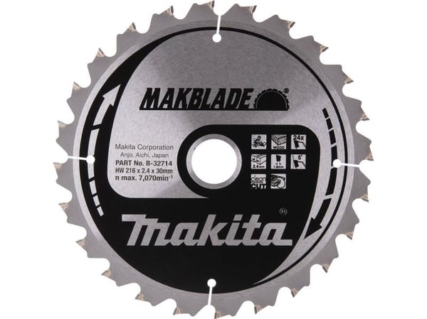 MAKITA sahanterä 216x30x24z MAKBLADE WOOD