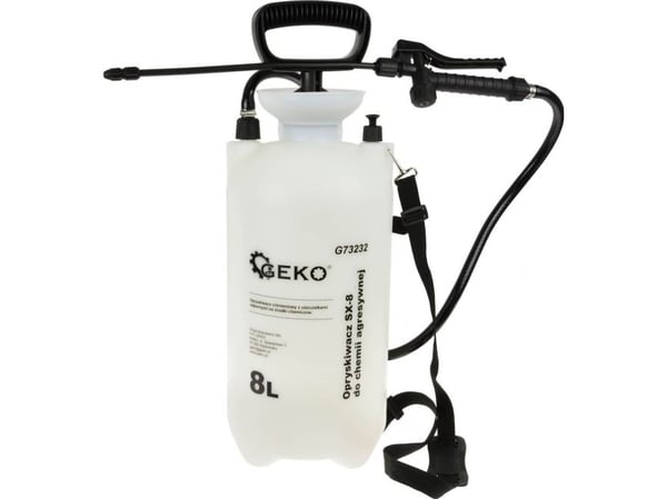 Geko SX-8 sprøyteapparat for aggressiv kjemi 8 l