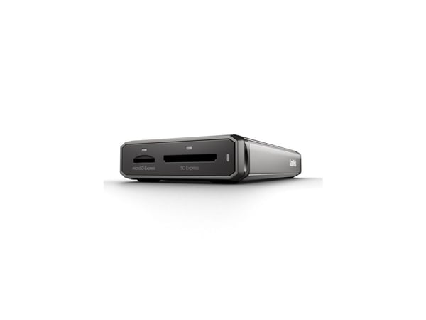 SanDisk PRO-READER Dual Card - Kortleser - 2-i-1 (SD Express, microSD Express, microSD UHS-I, microSDHC UHS-I, microSDXC UHS-I, SDHC UHS-I, SDXC UH...