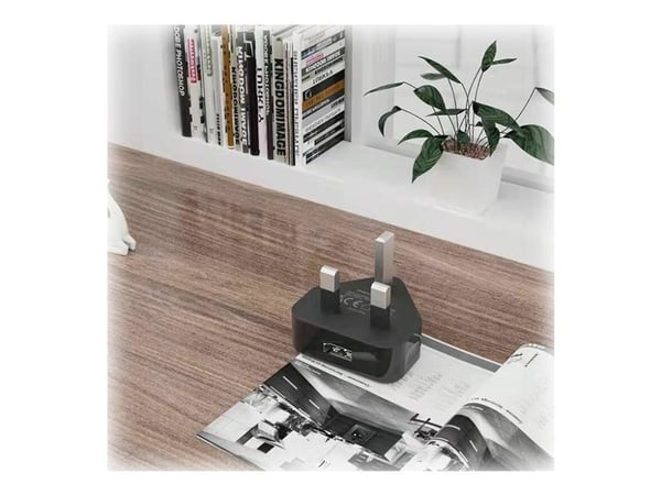 CoreParts - Strømadapter - 12 watt - 2.4 A (USB 2.0 A) - svart