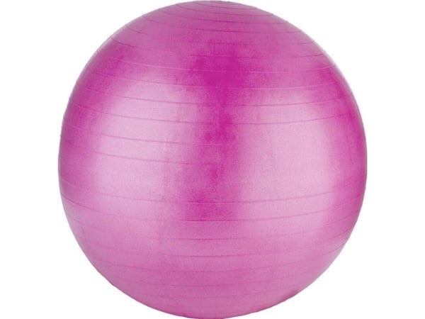 Treningsball fitness 75cm antiburst rosa Xqmax