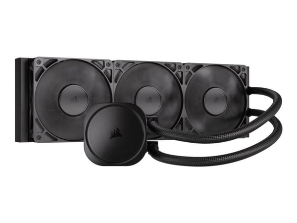 CORSAIR Nautilus 360 RS - Kylsystem med vätska till processorn - Elementstorlek: 360 mm - (för: LGA1851, LGA1700, AM5, AM4) - koppar - 120 mm
