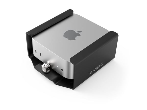 Compulocks Mac Mini Security Mount - Monteringssett for systemsikkerhet - veggmonterbar, skrivebordsmonterbar, monterbar under skrivebord, monterba...