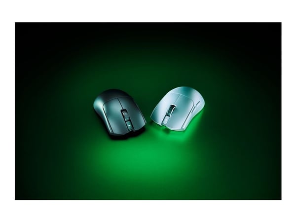 Razer Viper V3 Pro - Mus - høyrehendt - optisk - 6 knapper - kablet, trådløs - USB - hvit