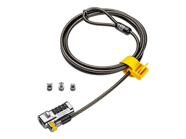 Kensington ClickSafe Universal Combination Laptop Lock - Sikkerhetskabellås - 1.8 m